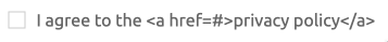 Label Markup