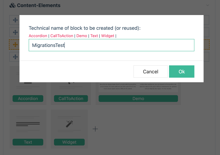 RockPageBuilder - Block Fields