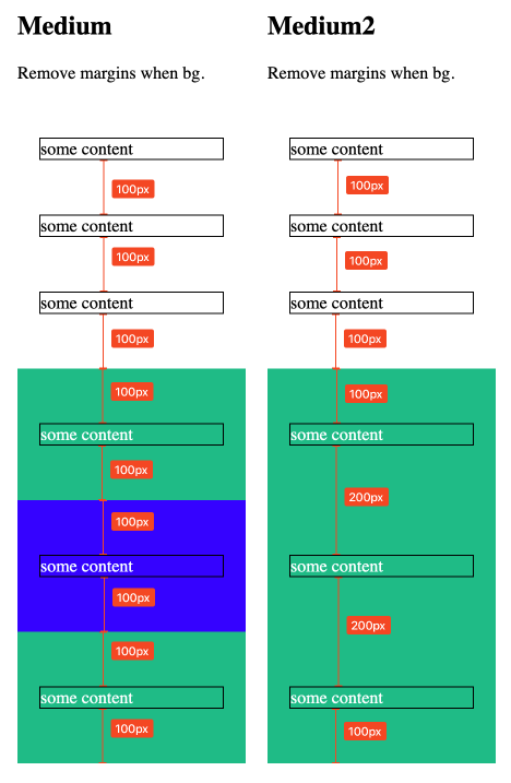 RockPageBuilder - Block Spacings