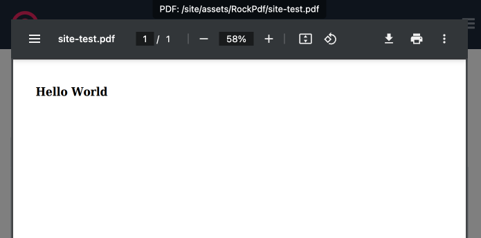 RockPdf - Page Dimensions - Handling Different Page Margins using @page and &lt;pagebreak&gt;