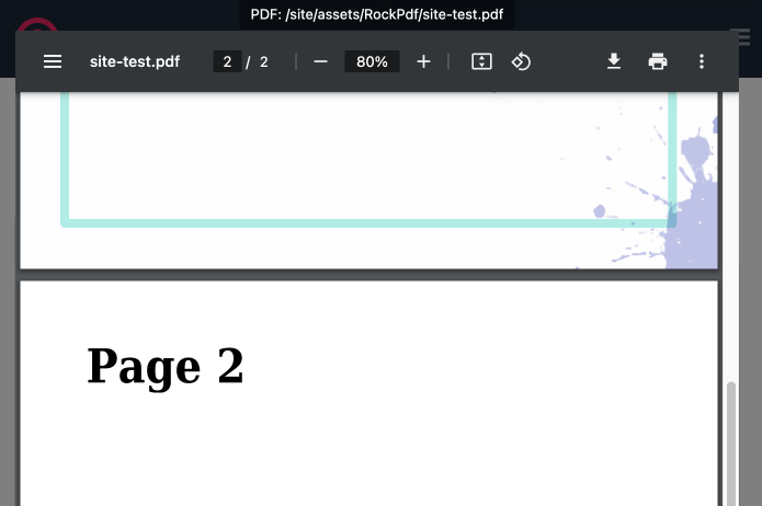 RockPdf - Using Templates