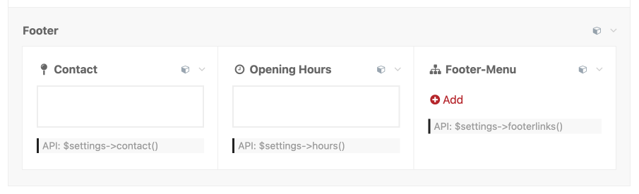 RockSettings - Footer